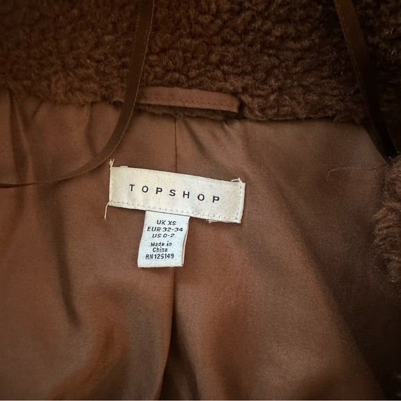 Top shop teddy coat - Picture 4 of 4